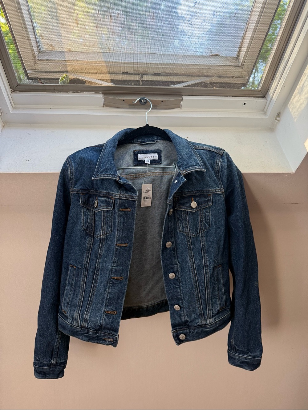 NWT Loft Jean/Denim Jacket in Size XS